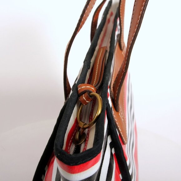 Fossil Keyper Stripe Coated Tote - Picture 4 of 8